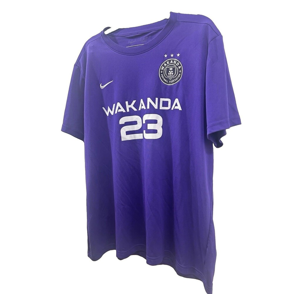 Nike X Wakanda Deep Purple #23 Performance XXL Jersey Size Medium Excellent